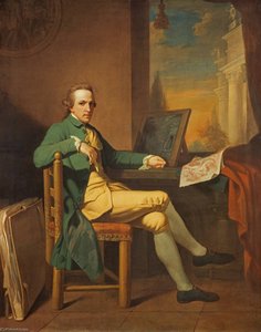 David Allan (1744–1796), Umělec (sebeprůobrazí) — David Allan