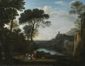Landscape With The Nymph Egeria — Claude Lorrain (claude Gellée)