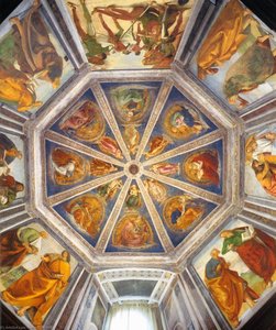 View Of The Vaulting Of The Sacristy Of St John — Luca Signorelli