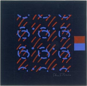 Fabric Design, knots and streaks pattern