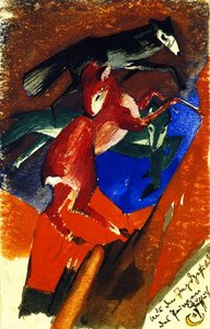 Dos Campos De Caça Do Príncipe Jussuf — Franz Marc