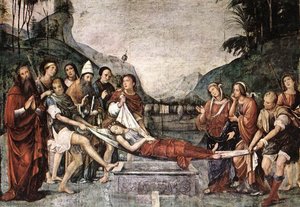 The Burial Of St Cecily — Francesco Francia (francesco Raibolini)