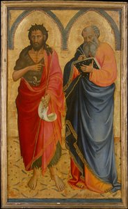 Saints John The Baptist And Matthew — Бичи Ди Лоренцо