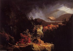 Gelyna (veduta Vicino A Ticonderoga) — Thomas Cole