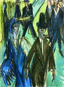 Scena Urbana — Ernst Ludwig Kirchner