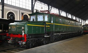 Electric Locomotive 7507-brown Boveri, Oerlikon And Caf — Museo Del Ferrocarril De Madrid