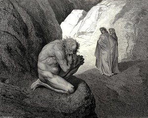 Cehennem Çölü — Gustave Doré