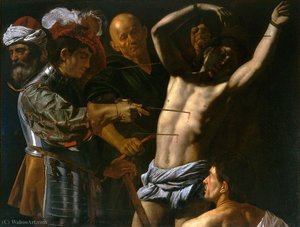 Martyrdom Of Saint Sebastian. — Cecco Del Caravaggio (francesco Buoneri)