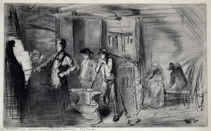 La Forge — James Abbott Mcneill Whistler