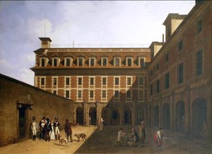 La Prison Des Madelonnettes — Louis Léopold Boilly