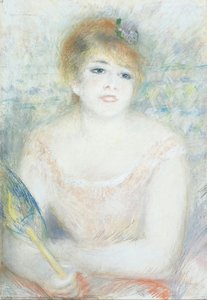 Mademoiselle Jeanne Samary — Pierre-auguste Renoir