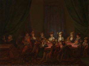 Party Of Armenians Playing Cards, Jean Baptiste Vanmour, C. 1720 - C. 1737 — Jean Baptiste Vanmour