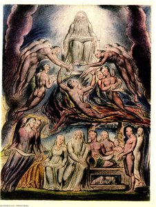 Satana Davanti Al Trono Di Dio — William Blake