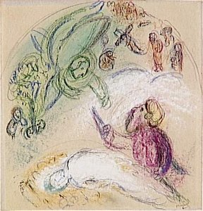 El Sacrificio De Isaac — Marc Chagall