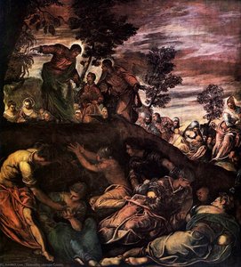 The Miracle Of The Loaves And Fishes — Jacopo Tintoretto
