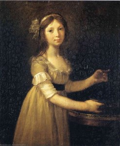 Marguerite-marie Lagnier, Ten Years Old — Pierre-paul Prud'hon