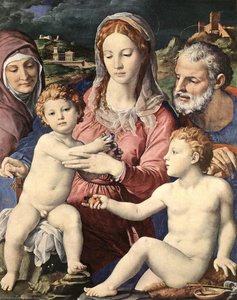 Heilige Familie — Agnolo Bronzino