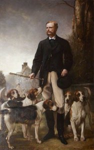 The Honourable Mark George Kerr Rolle (1835–1907), High Steward (1861–1907) — Henry Richard Graves