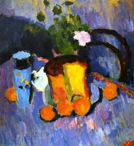 Stillleben Mit Kulitsch — Alexej Von Jawlensky