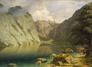 Un Paesaggio Occidentale — Albert Bierstadt