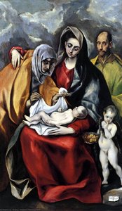 The Holy Family — El Greco