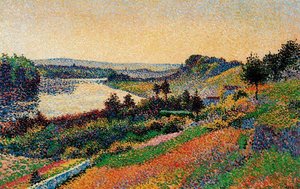 The Seine At Herblay — Maximilien Luce