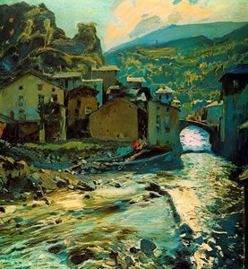 Pont De Les Escaldes — Joaquim Mir