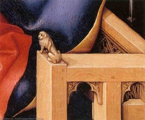 Mérode Altarpiece (detail) (17) — Robert Campin (master Of Flemalle)