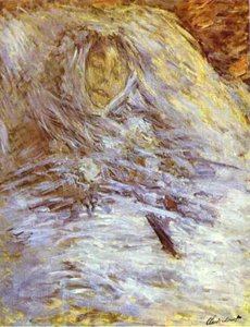 Camille Monet on Her Deathbed