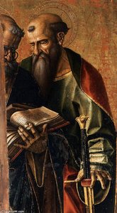 St Peter And St Paul (detail) — Carlo Crivelli