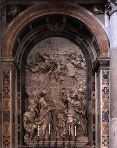 The Meeting Of Leo I And Attila — Alessandro Algardi