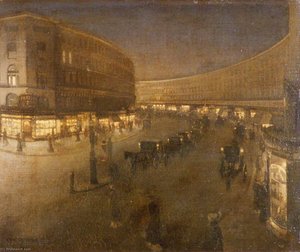 Regent Street — Sir William Newenham Montague Orpen