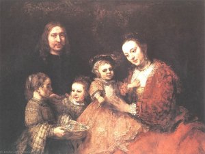 Gruppo Familiare — Rembrandt Van Rijn