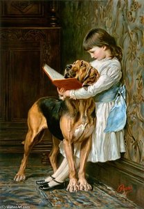 Naughty Boy Or Compulsory Education — Briton Rivière