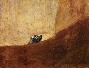 Le Chien — Francisco José De Goya Y Lucientes