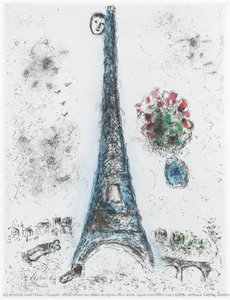 Ilustrácia K Dielu Louisa Aragona „jedna Osoba Hovorí Slovami Bez Toho, Aby Ich Povedala“ — Marc Chagall