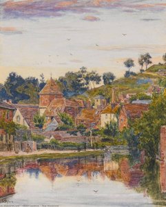 Near Winchester — Albert Goodwin