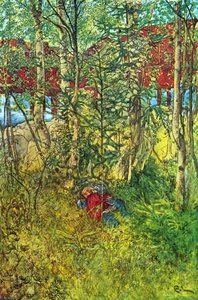 A Nap Outdoors — Carl Larsson