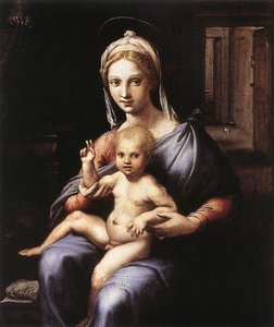 Madonna And Child — Giulio Romano