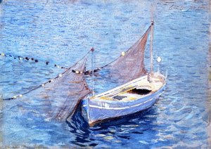 Filet Et Barque — John Singer Sargent