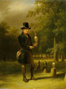 A Falconer — James William Giles