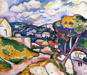 L'estaque — Georges Braque