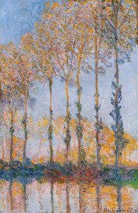 Salici Bianche E Gialle — Claude Monet
