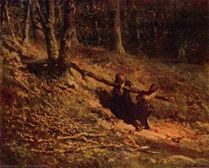 Brennholzsammler — Jean-françois Millet