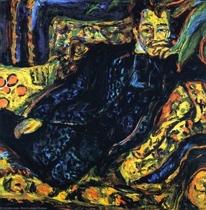 Herrenbildnis, Hans Frisch — Ernstas Ludvigas Kiršianas
