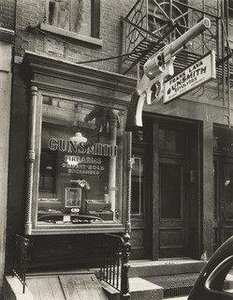 Gunsmith, 6 Centre Market Place, Manhattan — Berenice Abbott