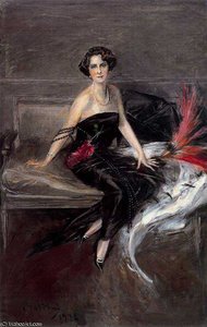 La Marquesa De Pinar Del Rio — Giovanni Boldini