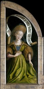 Das Ghent Altarpiece: Die Cumäenische Sibylle — Jan Van Eyck