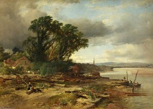 The River Avon — John James Syer