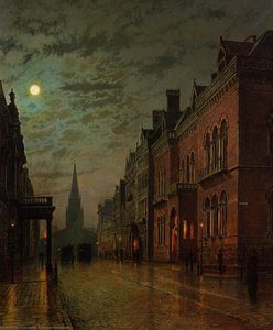 Park Row, Leeds — John Atkinson Grimshaw